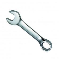 Stubby combination wrench